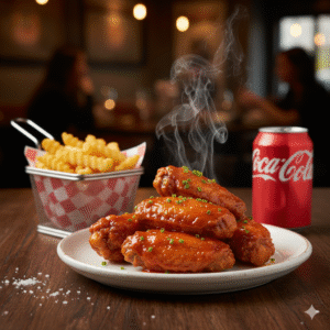 Buffalo Wings Meal (6 pcs)