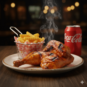 ½ Peri Peri Chicken Meal