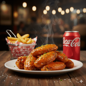 Buffalo Wings Meal (10 pcs)