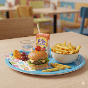 Kids Mini Burger Meal