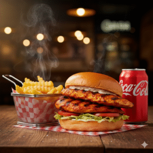 Peri Peri Burger Meal