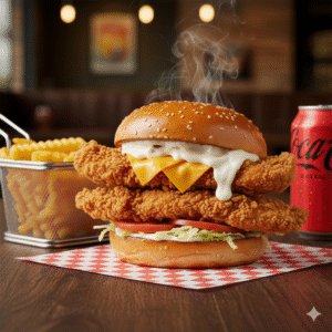 Crispy Double Burger